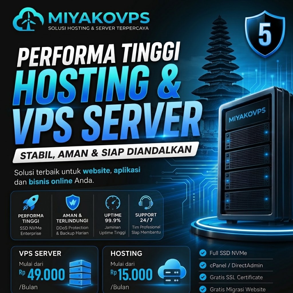Poster Promo MIYAKOVPS